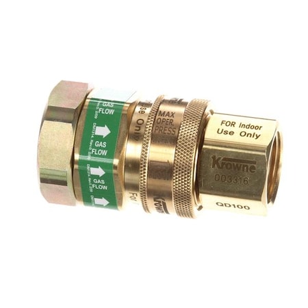 Krowne 1 Quick Disconnect For Gas Hoses QD100